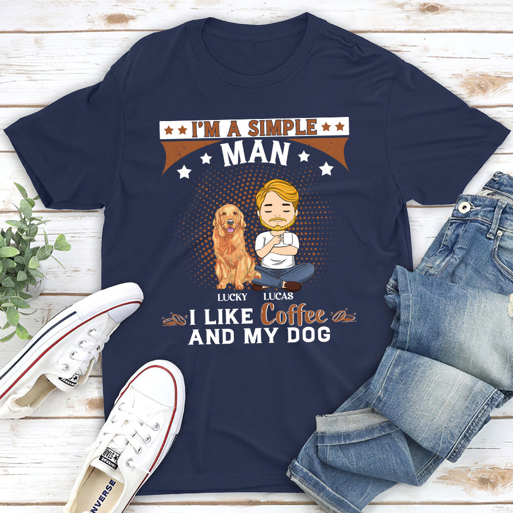 Simple Woman - Personalized Custom Unisex Pet Lover T-shirt