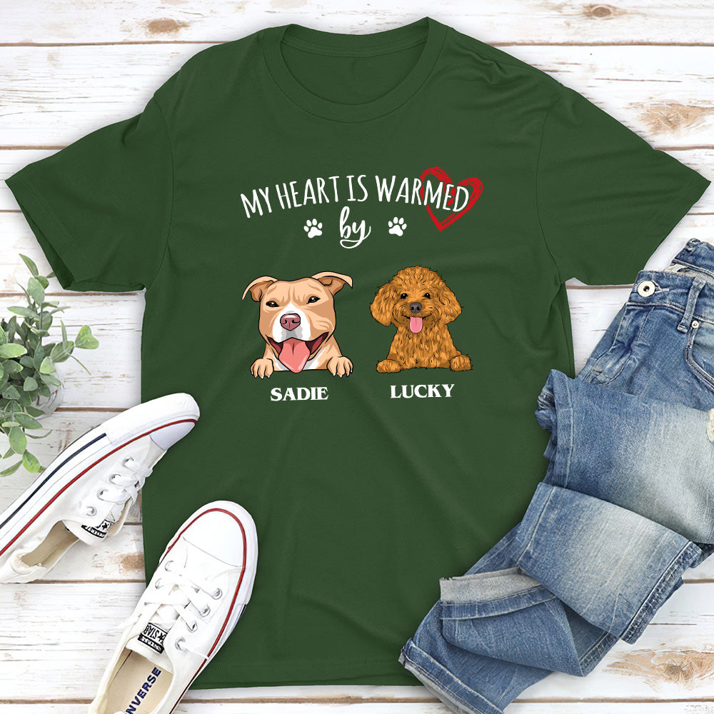 Heart - warming Personalized Unisex Pet Lover T - shirt
