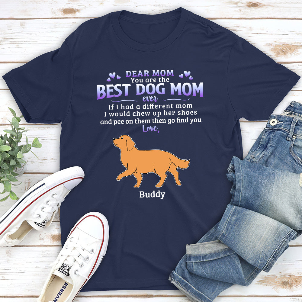 Chew Up Shoes - Customizable Unisex Personalized T - shirt for Pet Lovers