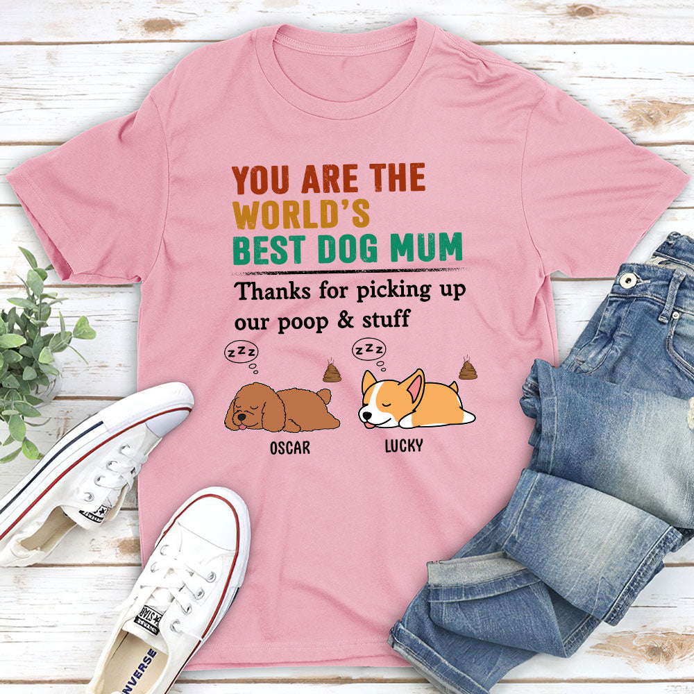 Personalized Custom Unisex 'Mom Ate And Left No Crumbs' T-shirt - Ideal Gift for Pet Lovers
