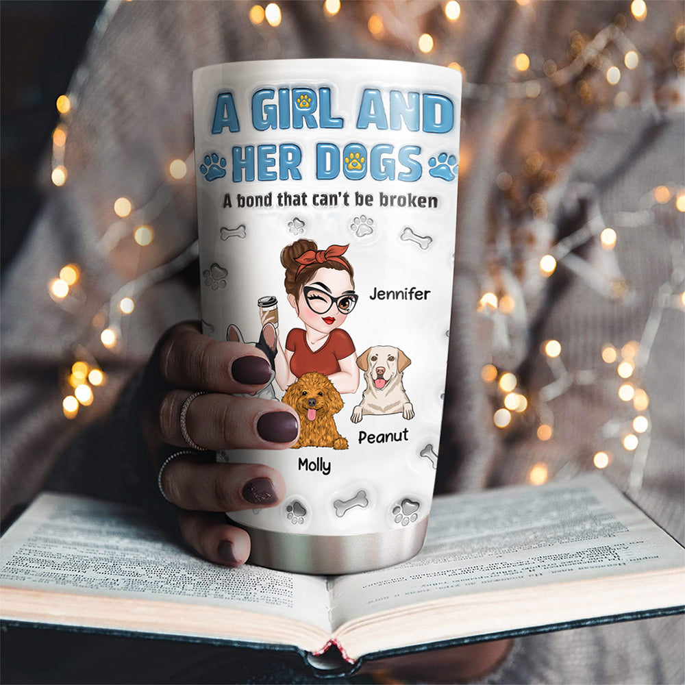 Unbreakable Bond - Personalized 3D Inflated Effect Stainless Steel Tumbler