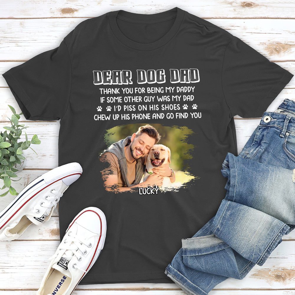 Personalized Unisex 'My One And Only Daddy' T-shirt - Ideal Gift for Pet Lovers