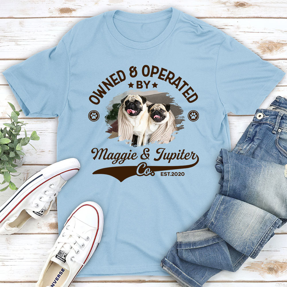 Dog Co. - Customizable Unisex Personalized Pet Lover T-shirt