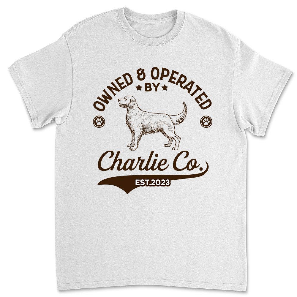Dog Co. - Customizable Unisex Personalized Pet Lover T-shirt