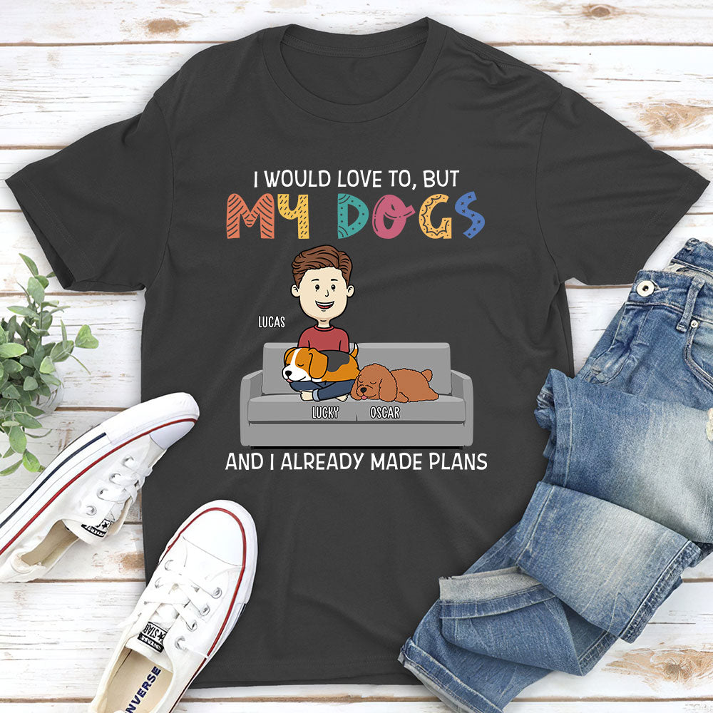 Personalized Custom Unisex 'I Would Love To 1' T-shirt - Ideal Gift for Pet Lovers