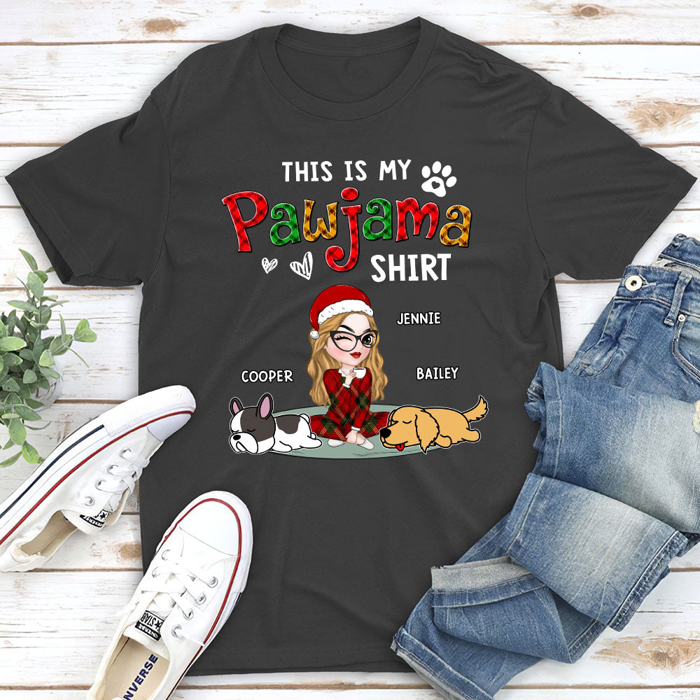 Pawjama Shirt Version 3 - Customizable Unisex Personalized T-Shirt for Pet Lovers