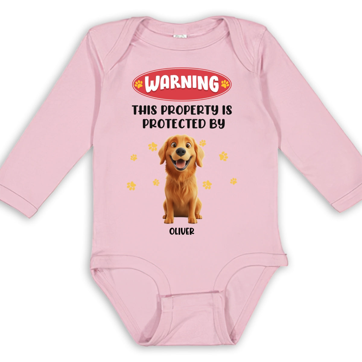 Personalized Custom Long Sleeve Baby Onesie: A Cherished Keepsake