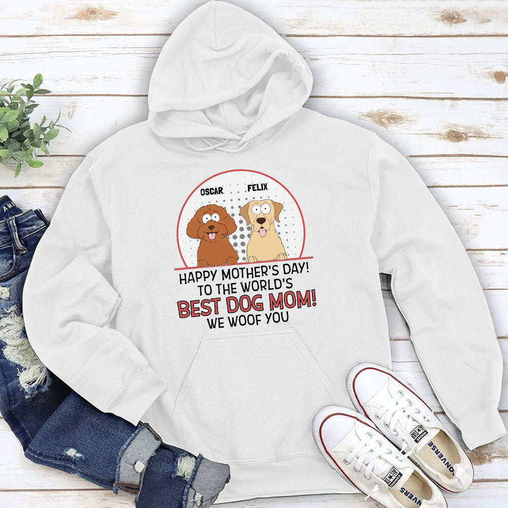 The Ultimate Personalized Custom Dog Mom Woof You Hoodie - A Perfect Gift