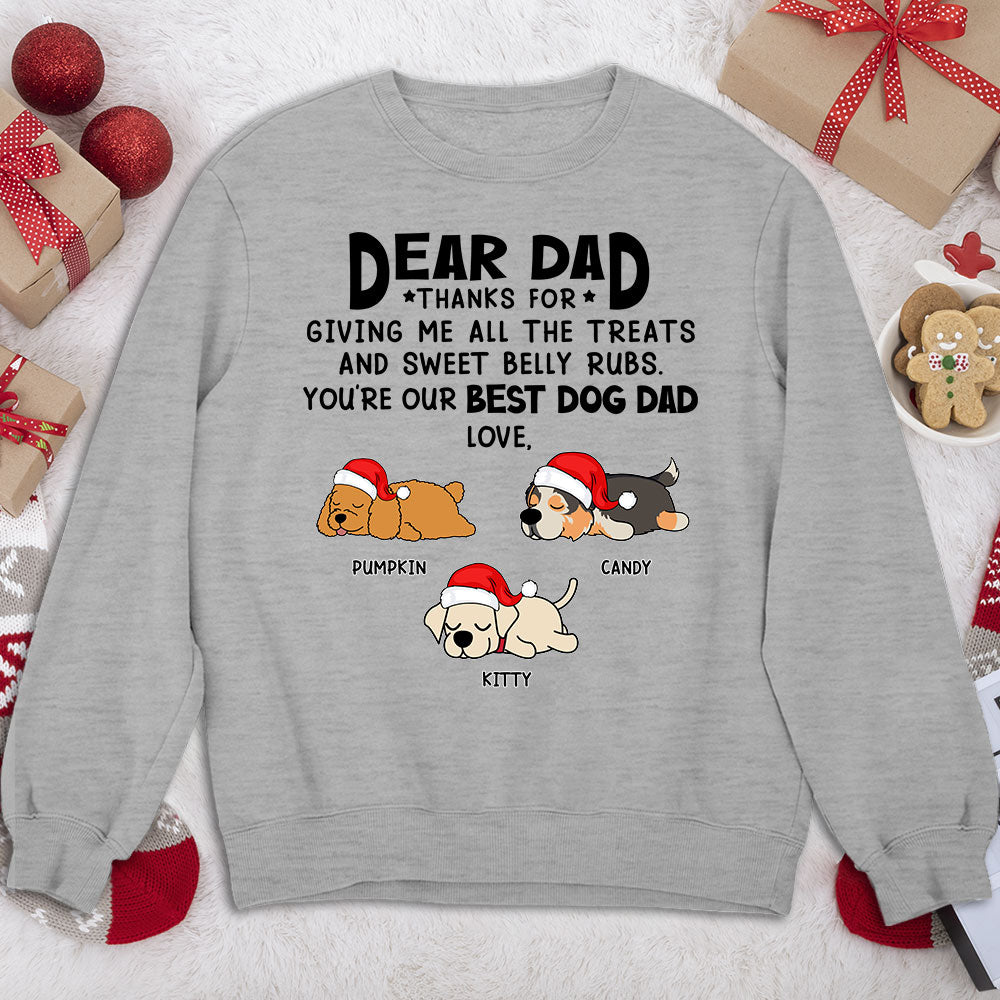 All The Treats - Customizable Personalized Sweatshirt for Pet Lovers