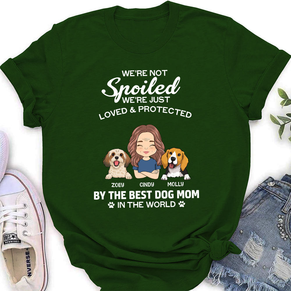 Personalized Women's 'Loved And Protected' Pet - Inspired T - shirt