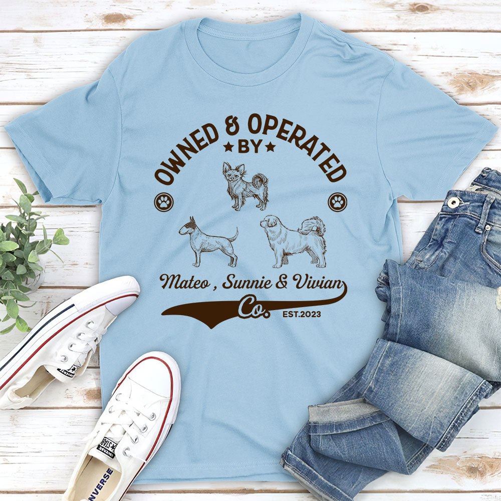 Dog Co. - Customizable Unisex Personalized Pet Lover T-shirt