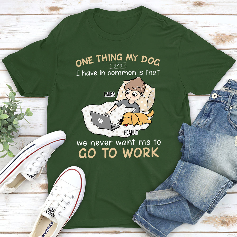 One Thing - Customizable Personalized Unisex Pet Lover T-shirt