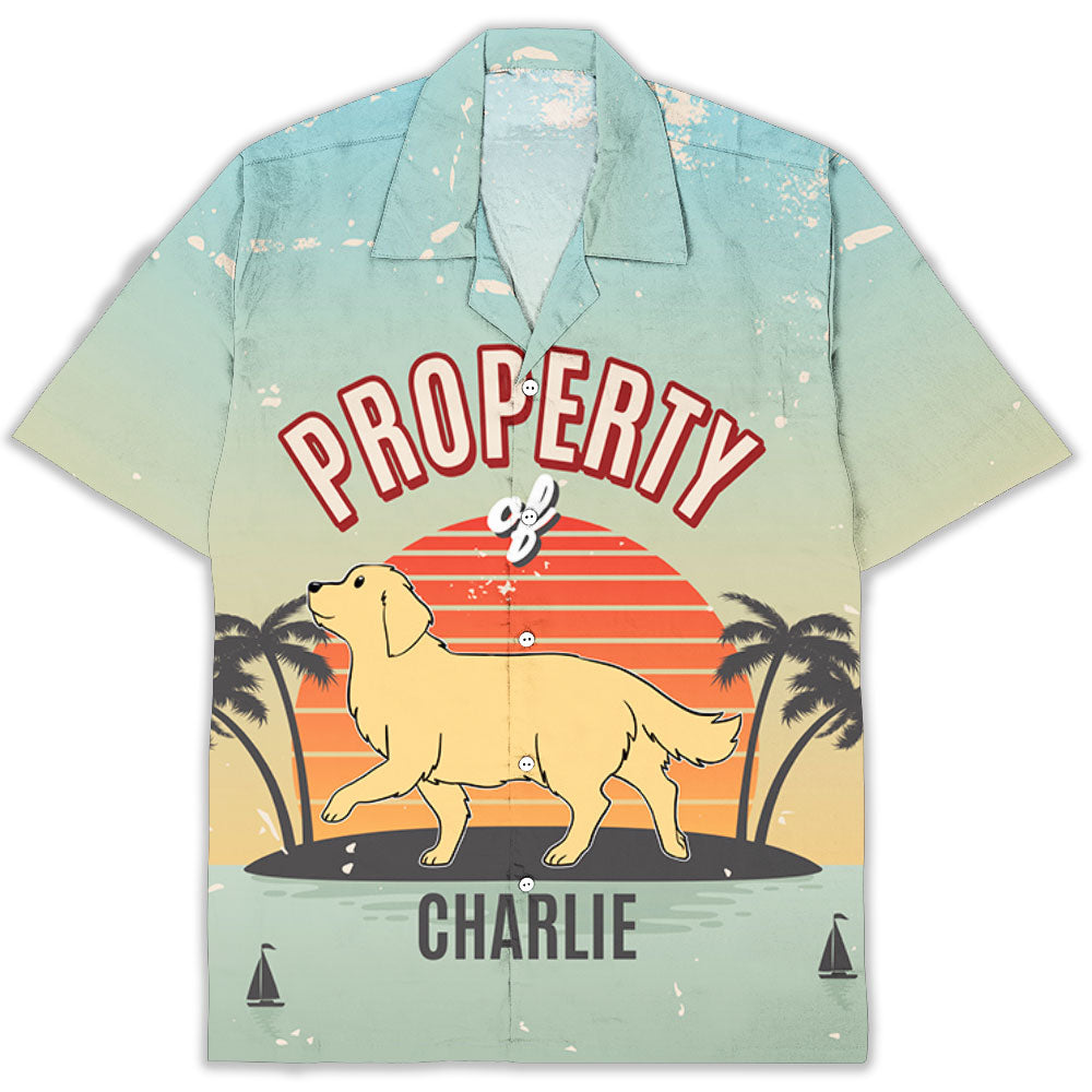 Customizable Summer Hawaiian Shirt for Pet Lovers