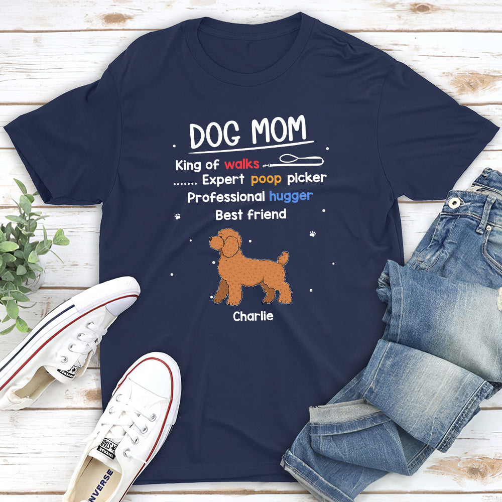 Personalized Custom Unisex Dog Dad T-shirt - Ideal Gift for Pet Lovers