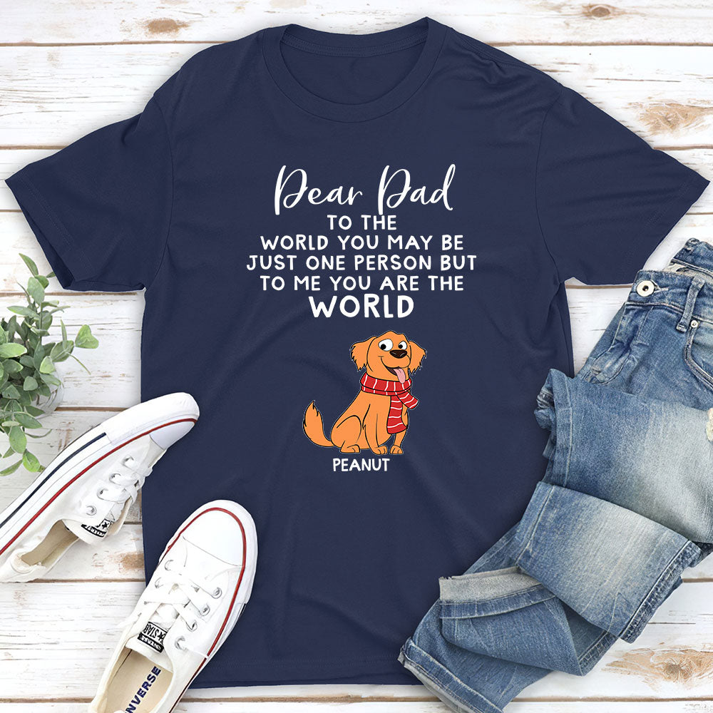Personalized Custom Unisex Pet Lover's T-Shirt for One Person