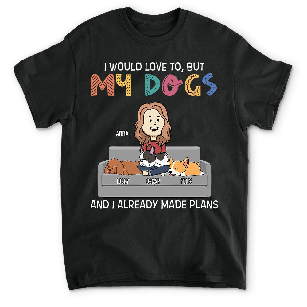 Personalized Custom Unisex 'I Would Love To 1' T-shirt - Ideal Gift for Pet Lovers