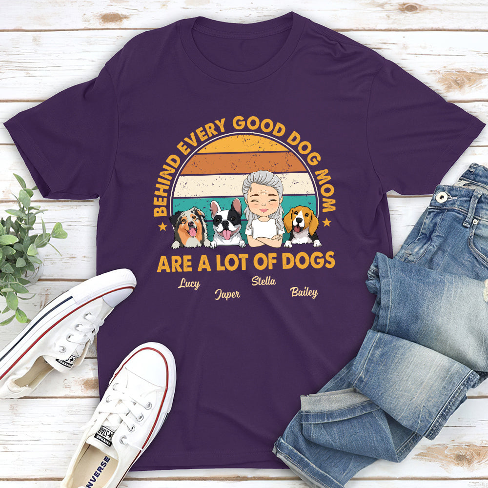 Amazing Personalized Retro Unisex T-shirt for Moms and Pet Lovers