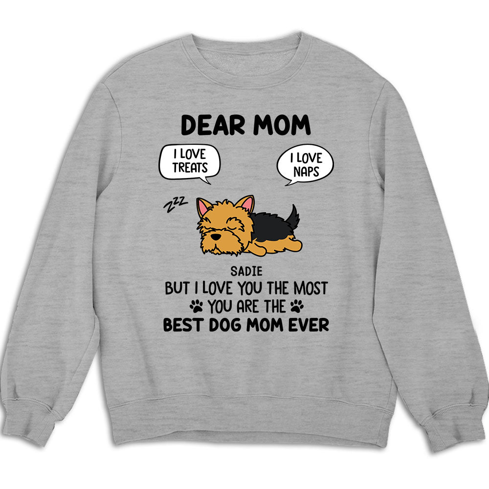 You Are The Best To Me 2 - Customizable Personalized Sweatshirt for Pet Lovers