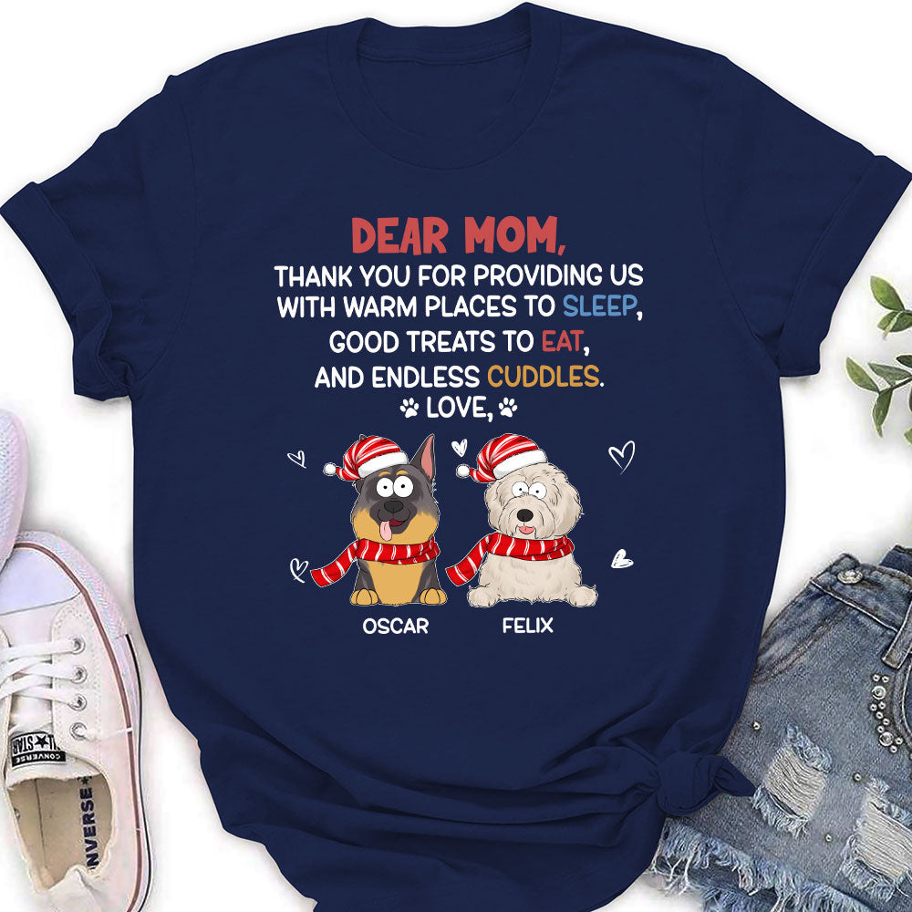 Customizable Personalized Women's Sleep and Eat T-shirt for Pet Lovers