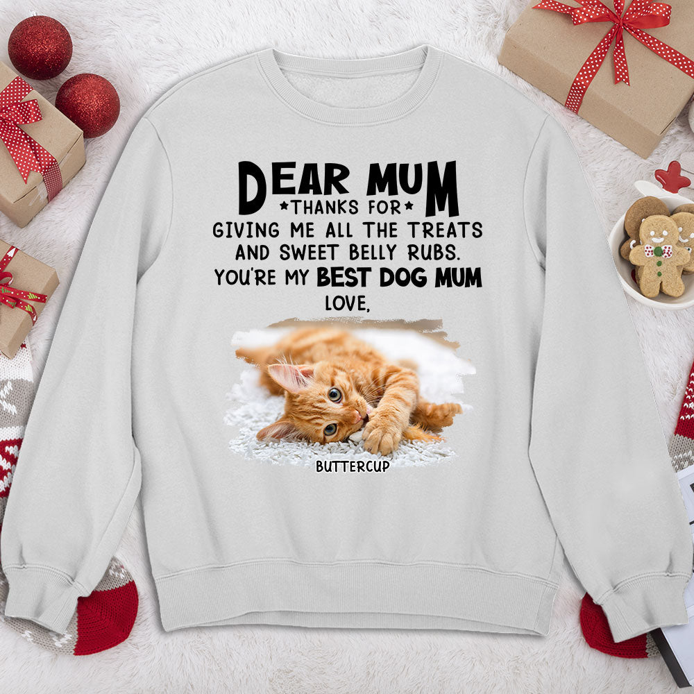 All The Treats - Customizable Personalized Sweatshirt for Pet Lovers