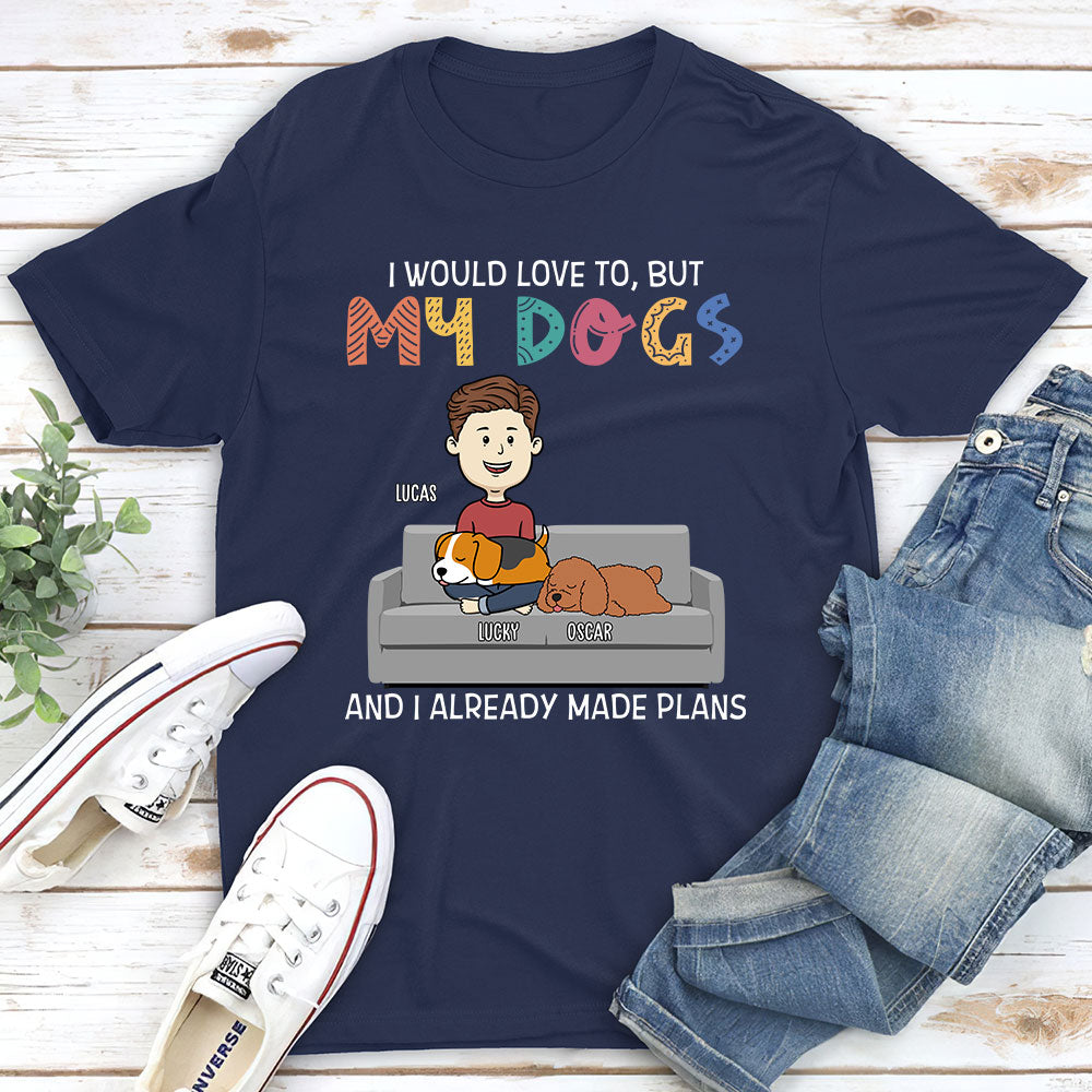 Personalized Custom Unisex 'I Would Love To 1' T-shirt - Ideal Gift for Pet Lovers