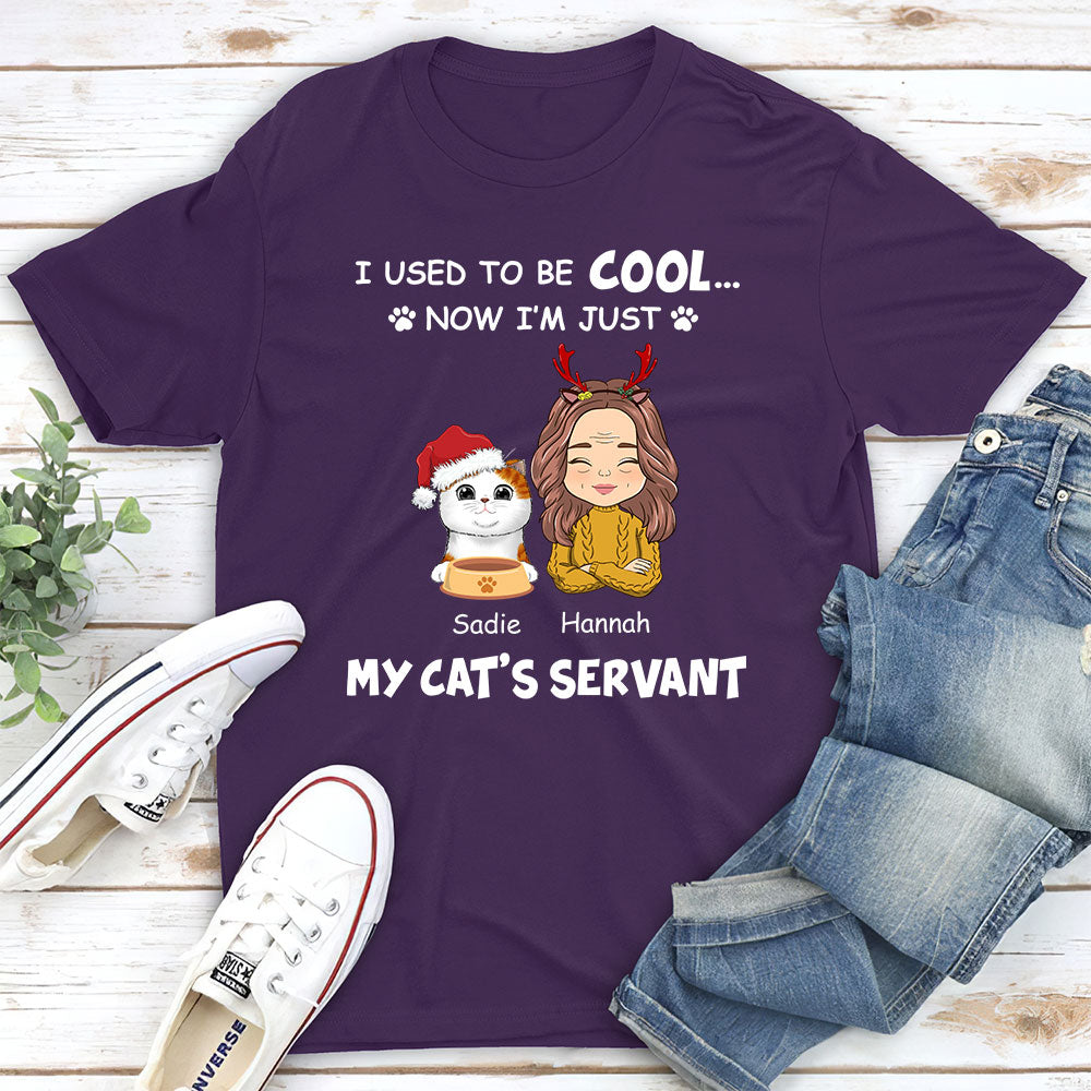 My Cat Servant - Customizable Unisex Personalized Cat Lover T-shirt