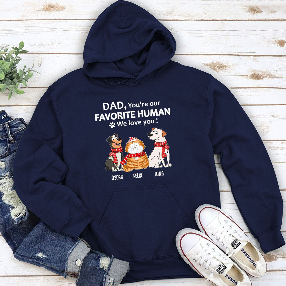 To My Human - Customizable Personalized Hoodie for Pet Lovers