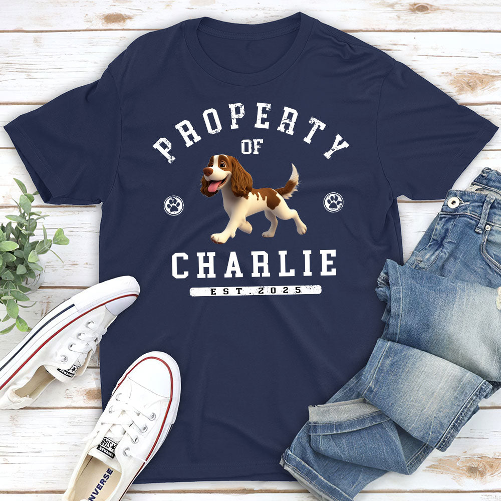 Customizable Dog Cartoon Unisex T-shirt - Ideal Gift for Pet Lovers