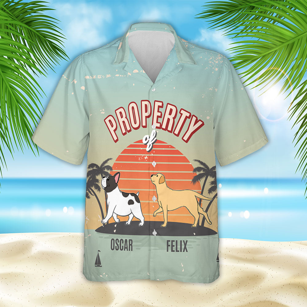 Customizable Summer Hawaiian Shirt for Pet Lovers