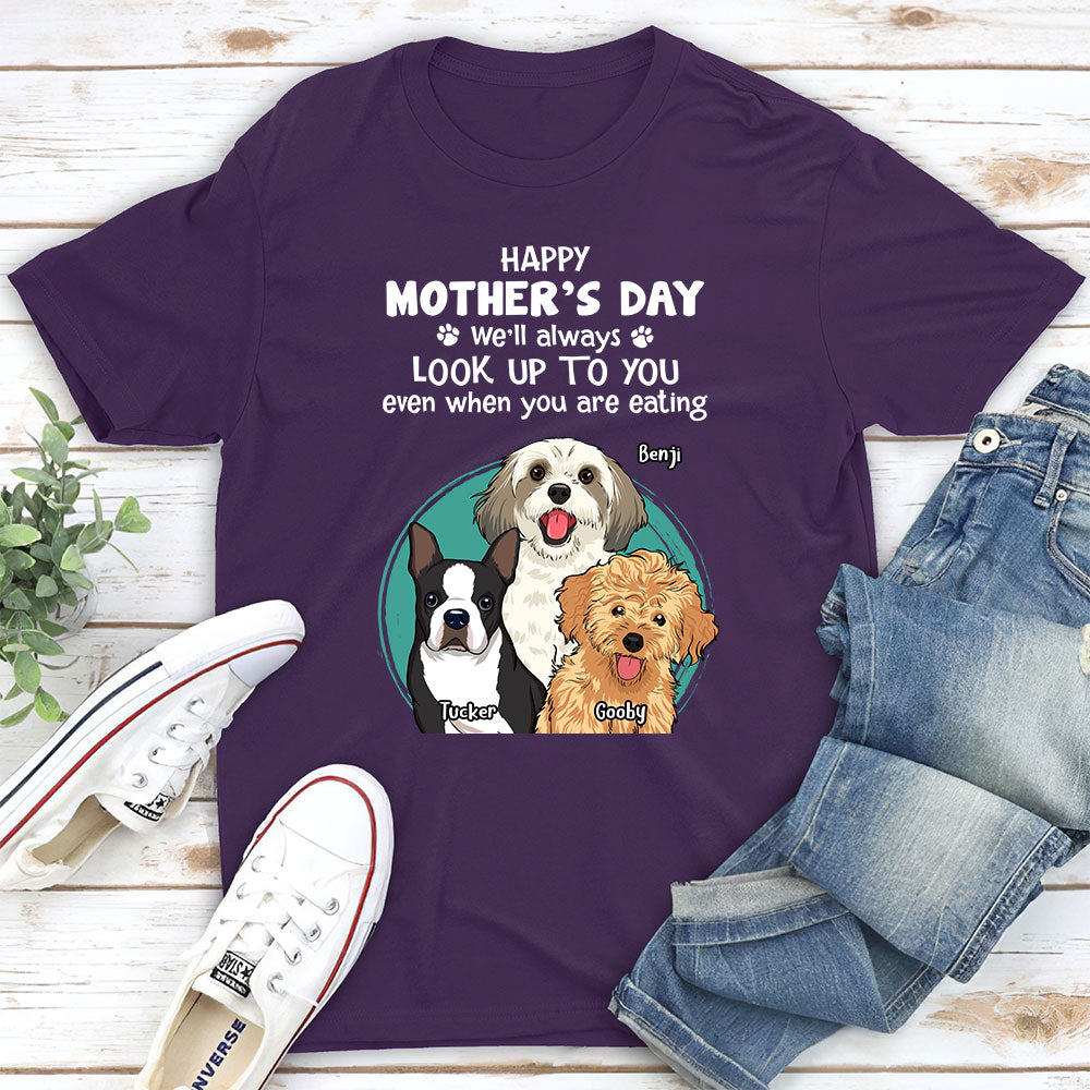 Always Looking Up - Customizable Unisex Pet Lover T-shirt