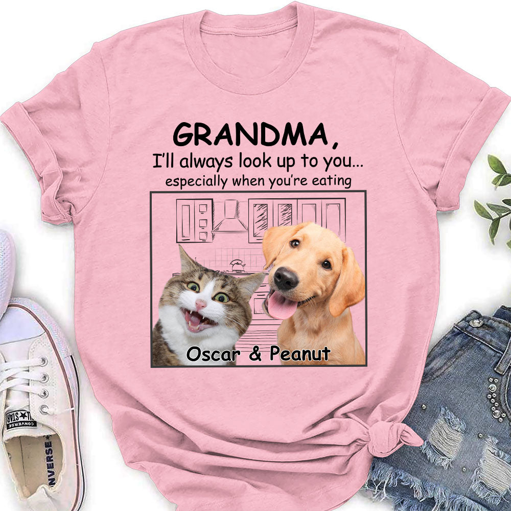 Personalized Custom Women's Pet Lover T-shirt - A Perfect Gift
