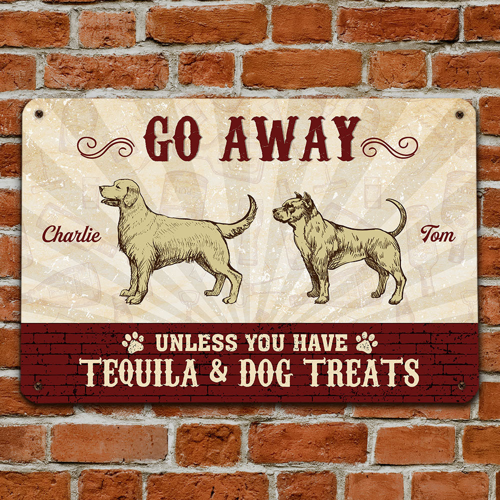 Personalized Custom Metal Sign - A Must - Have for Dog Lovers