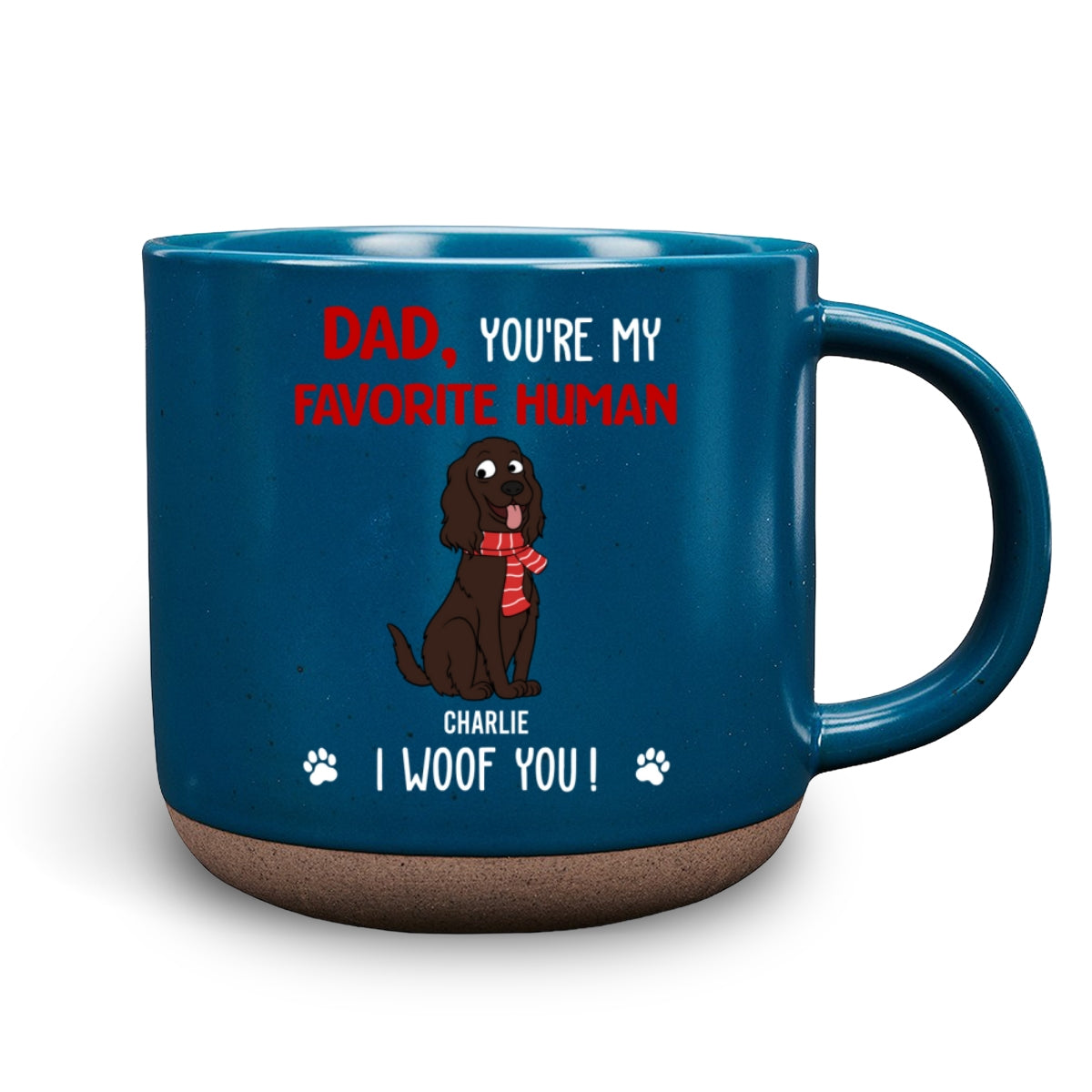 Personalized Custom 'You Are My Favorite Human' Pottery Mug - Ideal Gift for Loved Ones