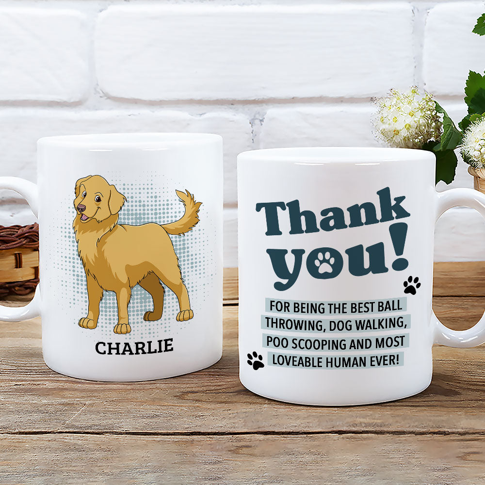 Most Adorable Personalized Custom Coffee Mug for Pet Lovers