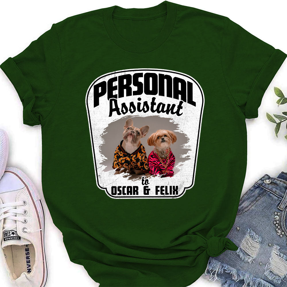 Customizable Personalized Women's Pet Lover T-shirt - The Ideal Gift