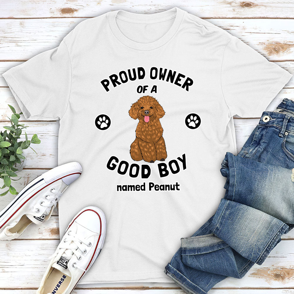 Customizable Unisex Dog Owner Pride T-shirt - Personalized Gift for Pet Lovers