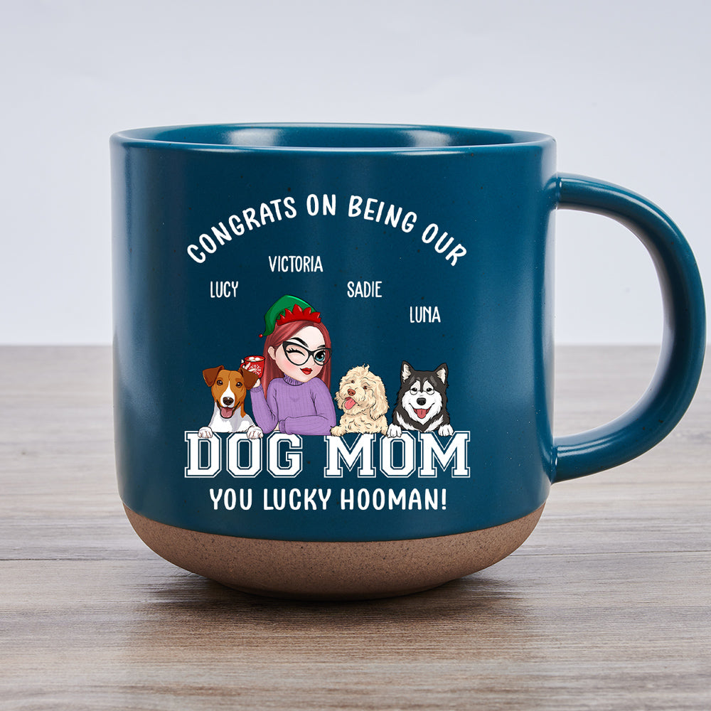 You Lucky Hooman - Exquisite Personalized Custom Ceramic Mug