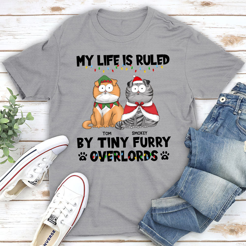 Adorable Personalized Custom Unisex T-shirt for Pet Lovers - Cute Overlords