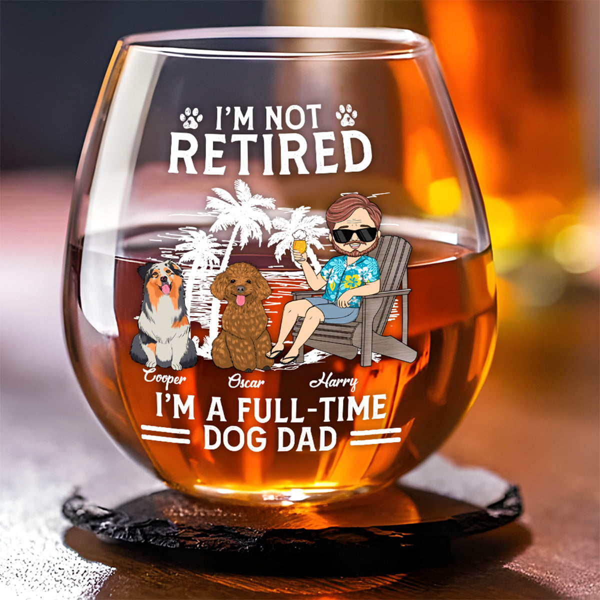 Personalized Custom Wine Glass for Special Anniversaries and Groom Gifts