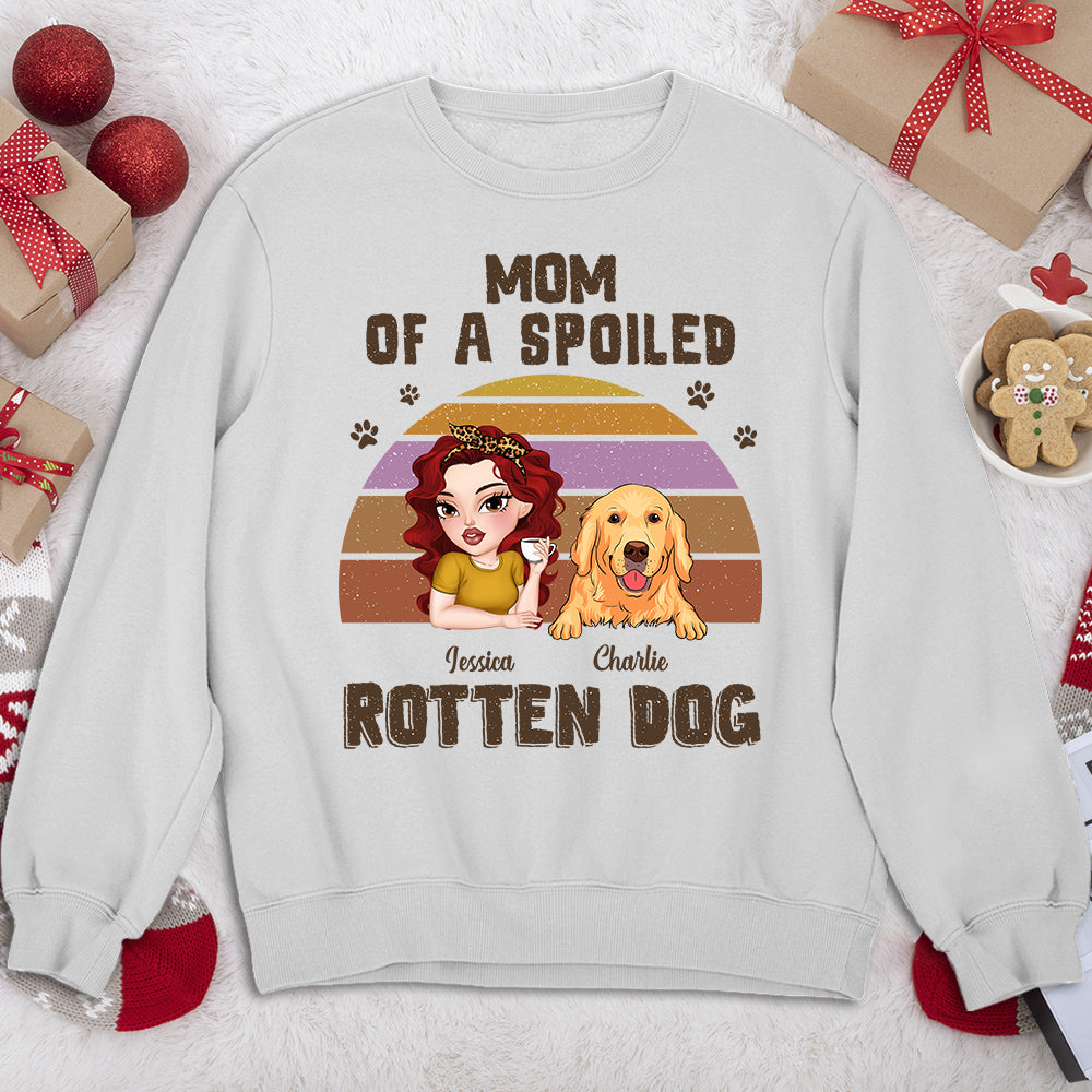 Spoiled Rotten Dogs Version 2 - Exclusive Personalized Custom Sweatshirt for Pet Lovers