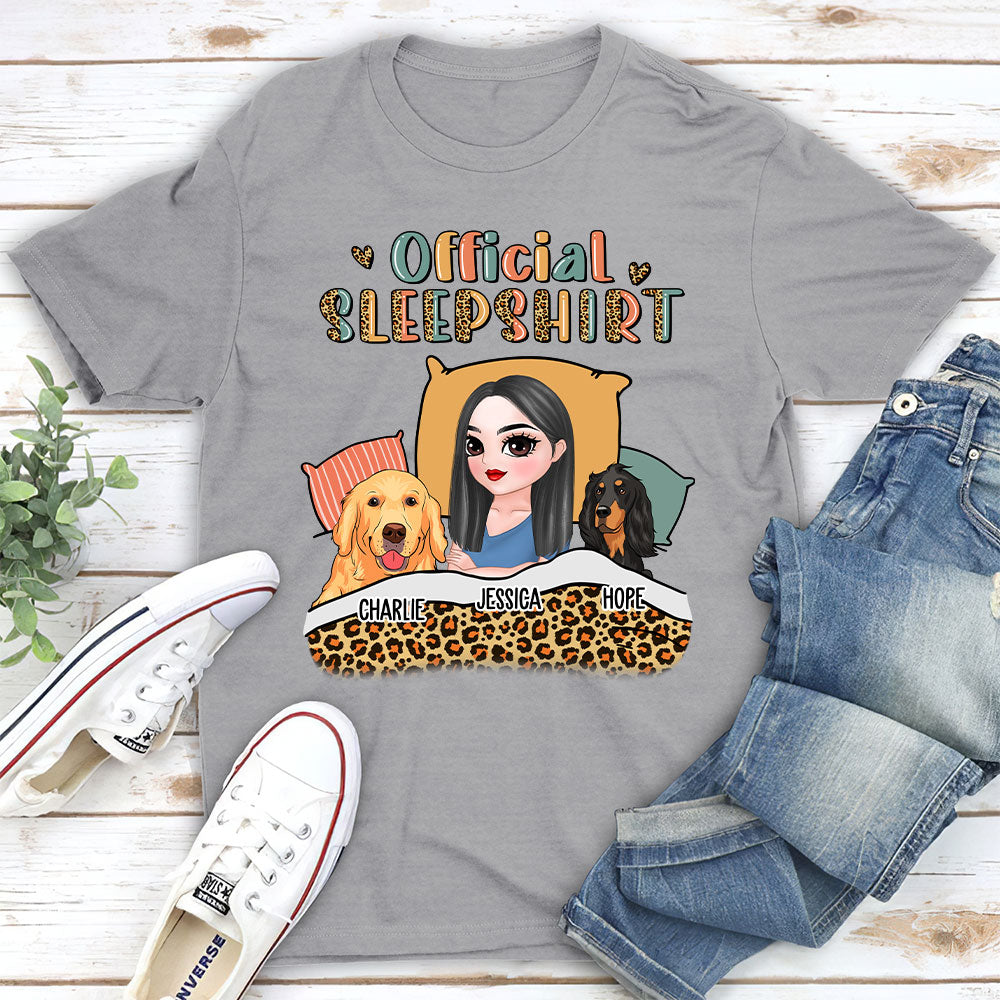 Personalized Custom Unisex Sleepshirt Version 2 - Ideal Gift for Pet Lovers