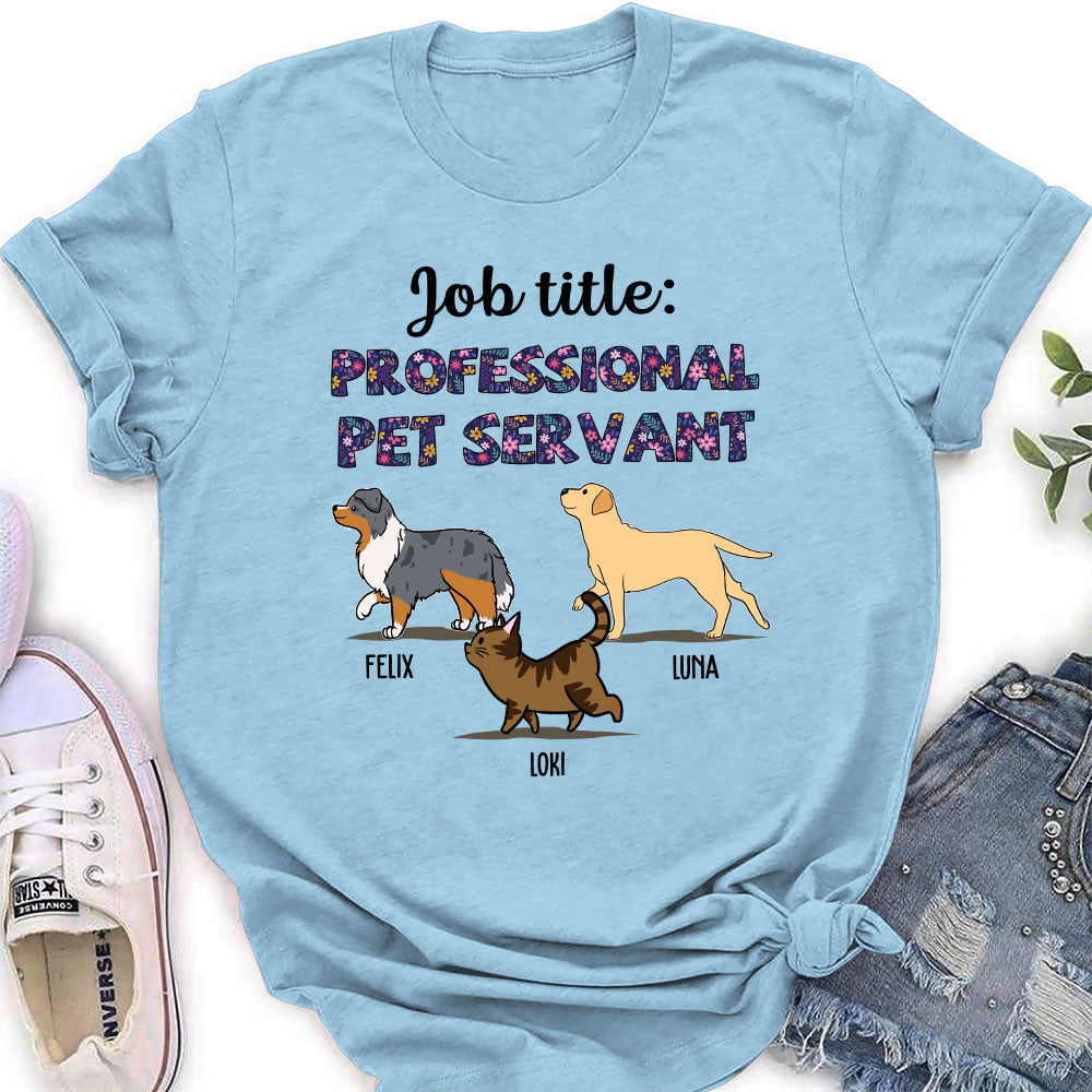 Customizable Professional Pet Lover Women's T - shirt