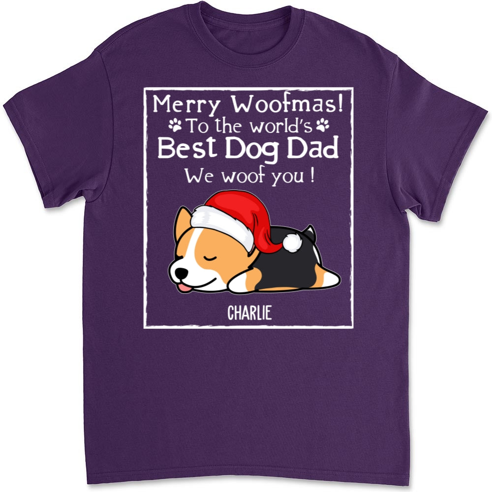 Best Dog Dad and Mom Ever - Personalized Custom Unisex Pet Lover T-shirt