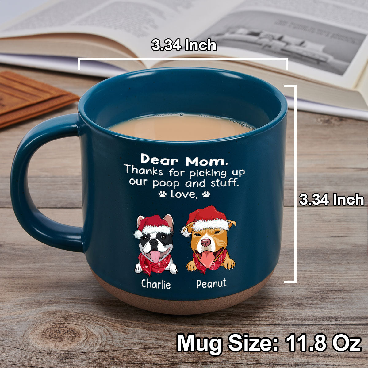 Personalized Custom Pottery Mug - Poop Lover's Edition for Beverage Enjoyment