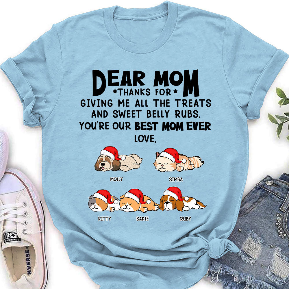 All The Treats 2 - Customizable Personalized Women's Pet Lover T-shirt