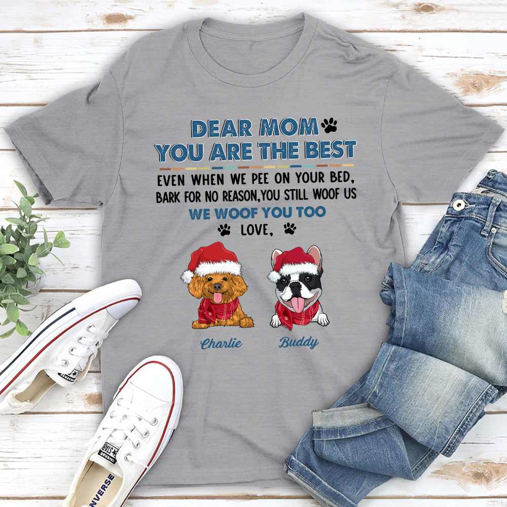 Still Woof You Dad - Customizable Unisex Personalized T - shirt for Pet Lovers