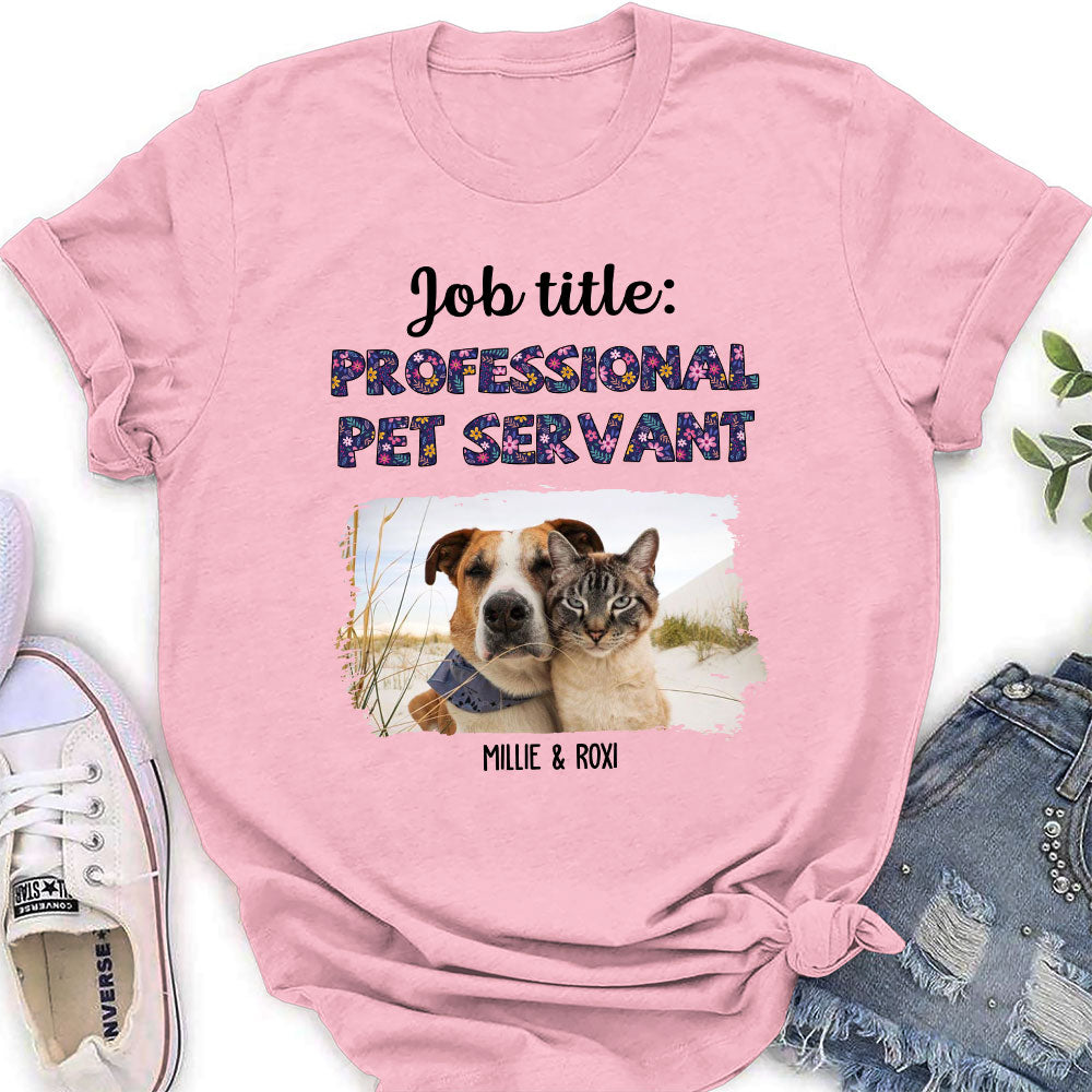 Customizable Professional Pet Lover Women's T - shirt