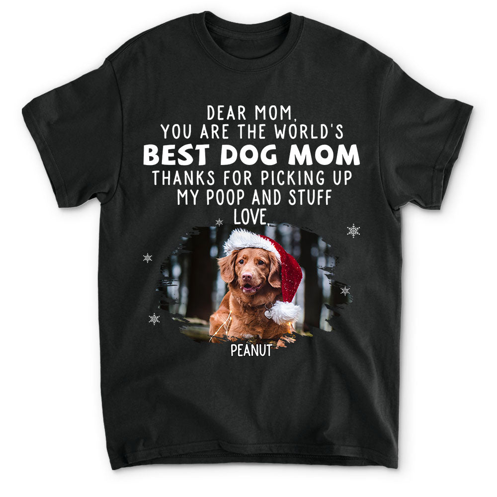 Personalized Custom Unisex Thank You Dad/Mom Photo T-shirt 2