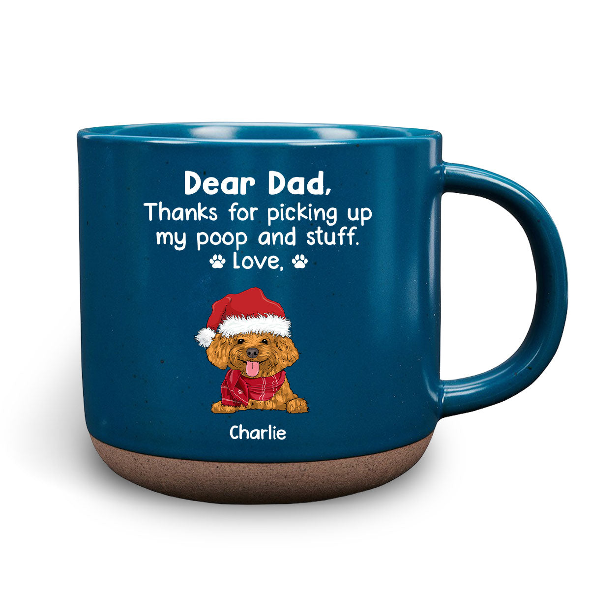 Personalized Custom Pottery Mug - Poop Lover's Edition for Beverage Enjoyment