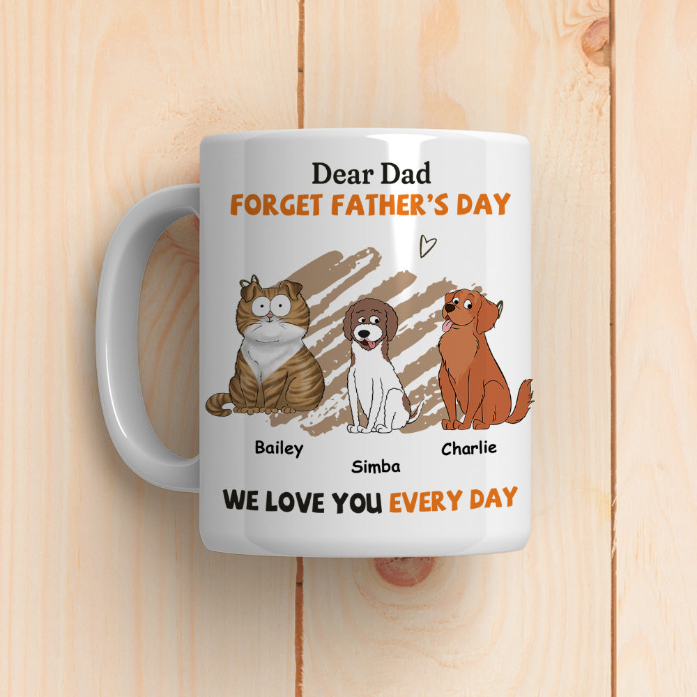 Daily Love - Personalized Custom Coffee Mug for Pet Lovers